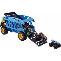 Hot Wheels Monster Trucks Mover With 3 Trucks