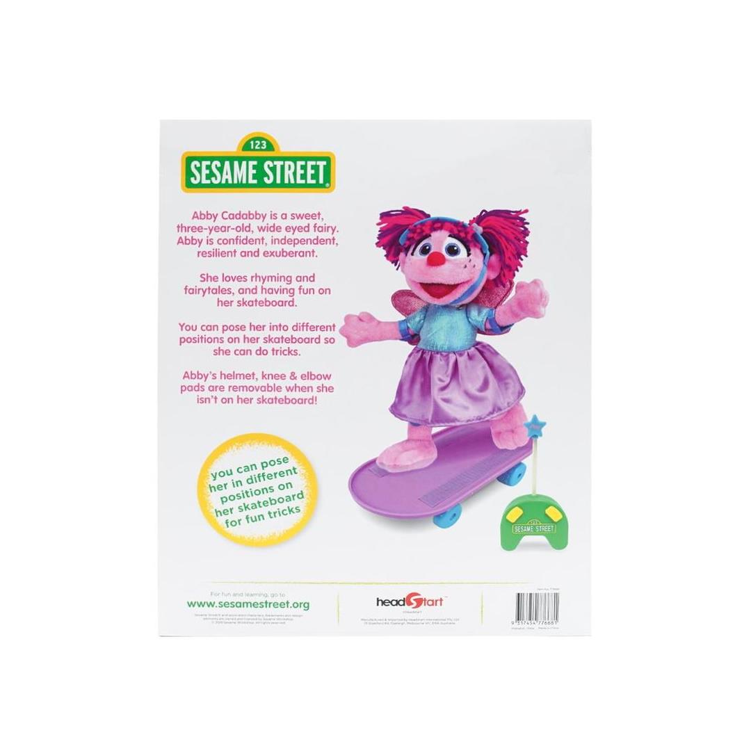 Sesame Street Learn to Skateboard Abby CLR-3852 - Maqio