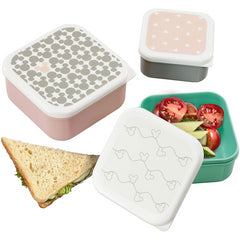 Funko Disney Mickey Mouse Nesting Plastic Storage Set of 3 Lunch Box Tubs