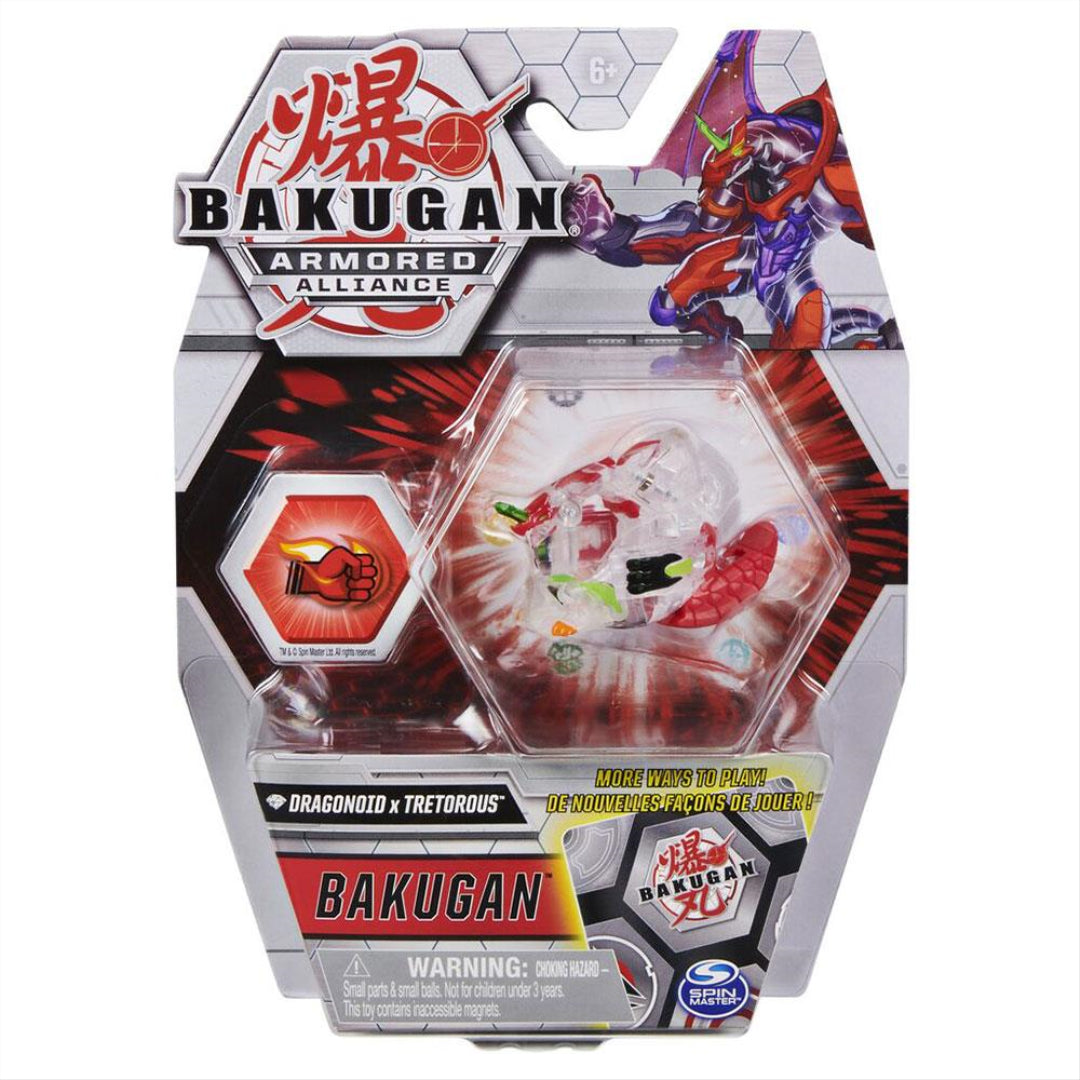 Bakugan Dragonoid x Tretorous Clear BTB Core Ball Pack 20124834 - Maqio