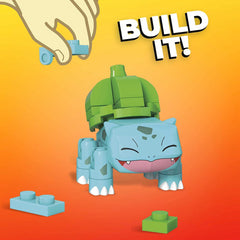Mega Construx Pokemon 30 Piece Bulbasaur Construction Building Set