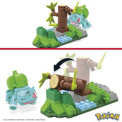 Mega Pokemon Bulbasaurs Forest Fun Building Set with 82 Pieces