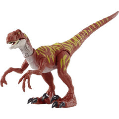 Jurassic World Savage Strike Feature Camp Cretaceous Action Figure - Red Velociraptor