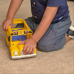 Cocomelon Musical Yellow School Bus with Baby Figure and Vehicle