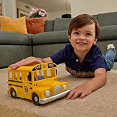 Cocomelon Musical Yellow School Bus with Baby Figure and Vehicle