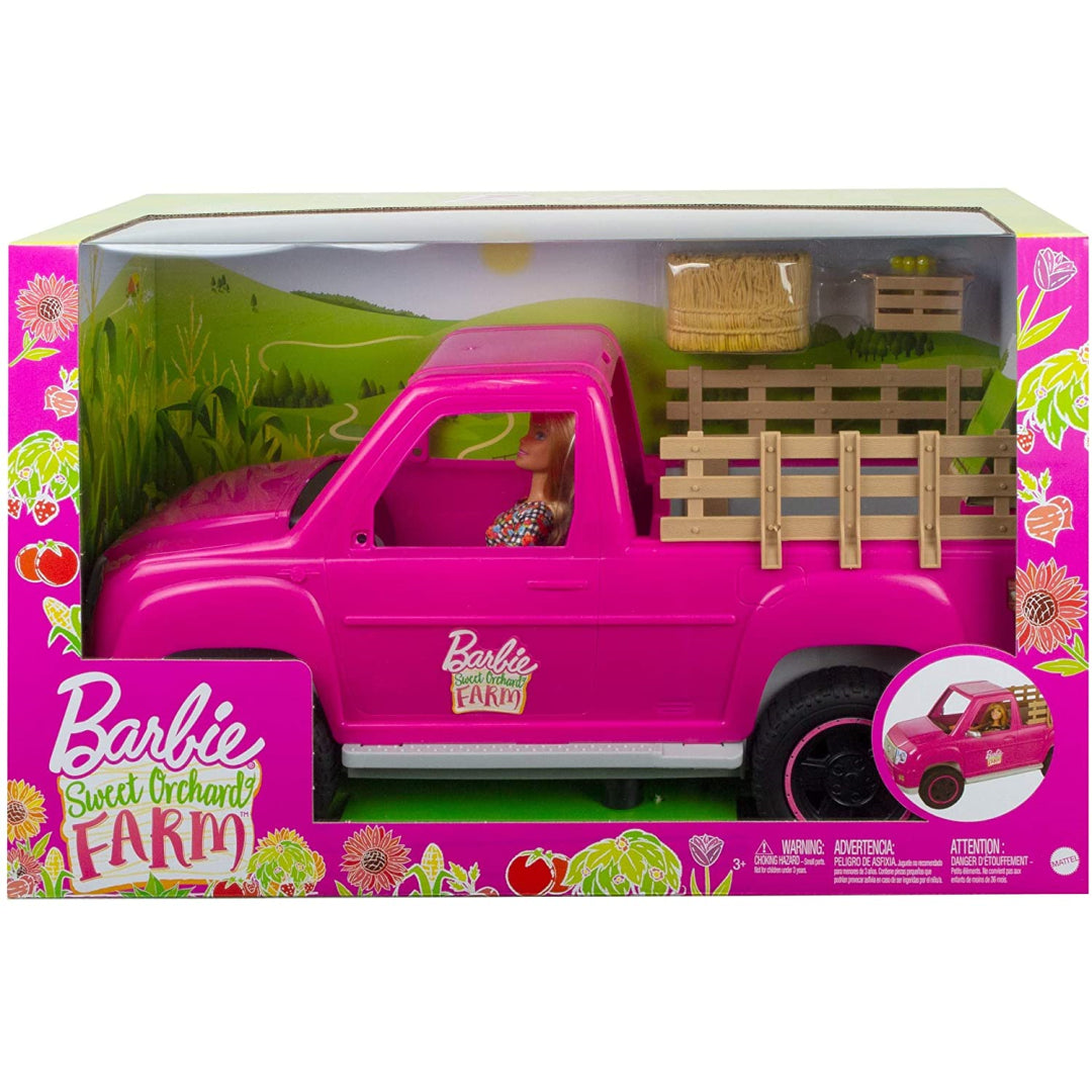 Barbie Sweet Orchard Farm Truck & Doll Set - Maqio