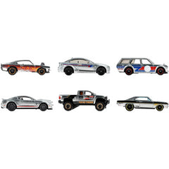 Hot Wheels Themed Zamac Set of 6 Vehicles Mattel