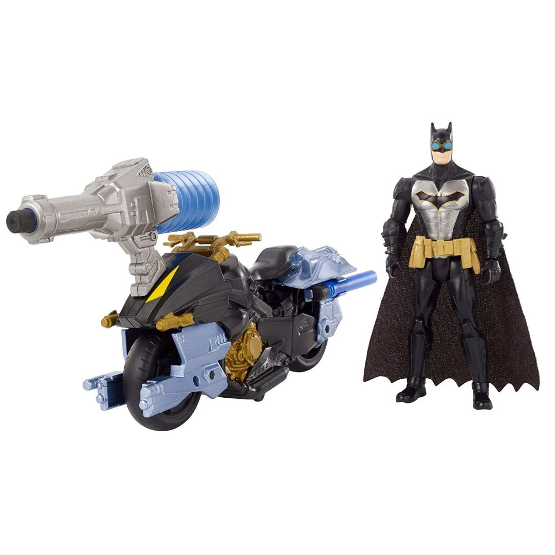 Batman Missions Air Power Blast Attack/Bat Cycle Figure and Vehicle Set FVY26 - Maqio