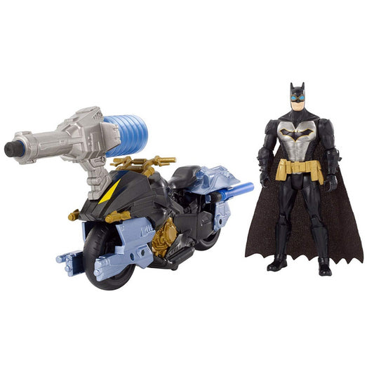 Batman Missions Air Power Blast Attack/Bat Cycle Figure and Vehicle Set FVY26 - Maqio