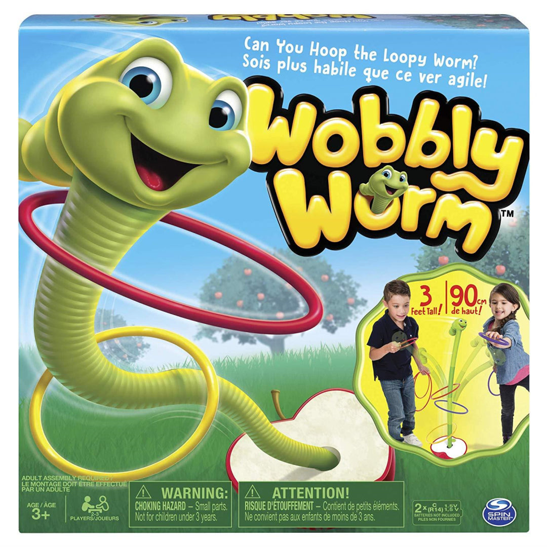 Spin Master Wobbly Worm Electronic Kids Game - Maqio