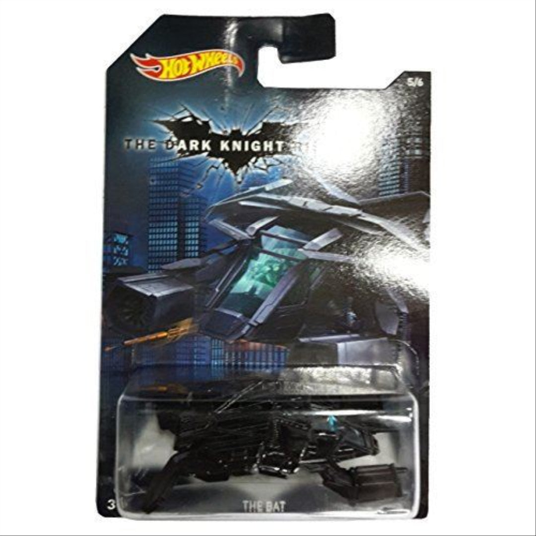 Batman Hot Wheels Diecast Vehicles 1/64 Wave A Assortment The Dark Knight Rises The Bat SHIPPED FROM ITALY by Hot Wheels - Maqio