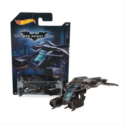 Batman Hot Wheels Diecast Vehicles 1/64 Wave A Assortment The Dark Knight Rises The Bat SHIPPED FROM ITALY by Hot Wheels - Maqio