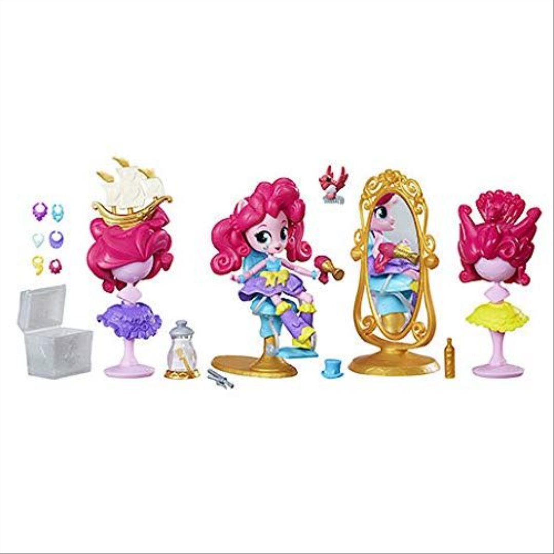 My Little Pony B7735 Equestria Girls Minis Pinkie Pie Switch a Do Salon Playset - Maqio