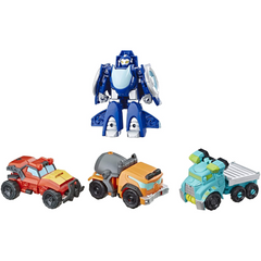 Playskool Academy Rescue Team Transformers Rescue Bots Team Pack of 4