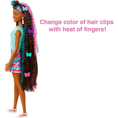 Barbie Totally Hair Butterfly Themed 8.5-Inch Doll