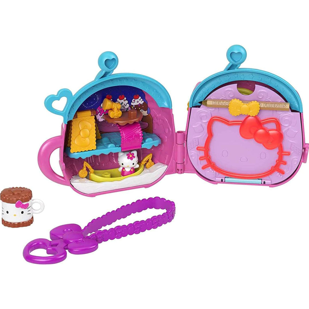 Hello Kitty & Friends Sanrio Minis Cocoa Compact Playset - Maqio