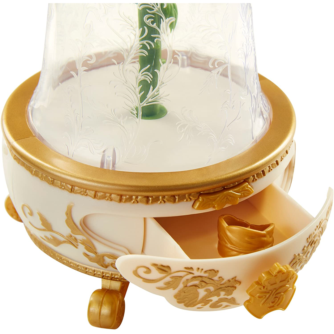 Beauty & the Beast Light Up Enchanted Rose Jewellery Box - Maqio
