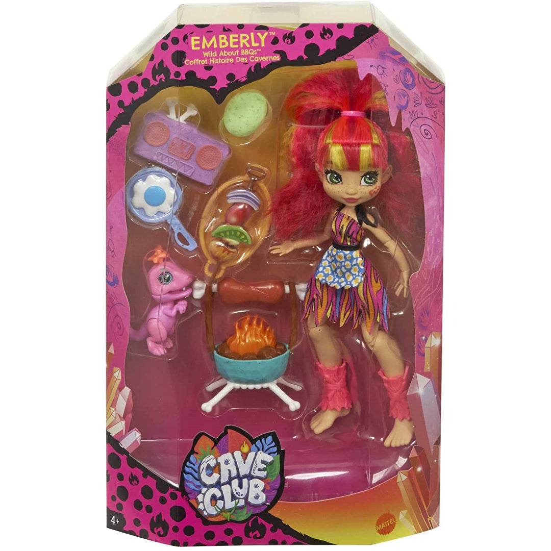 Cave Club Emberly Wild About Barbeques Doll & Accessories - Maqio