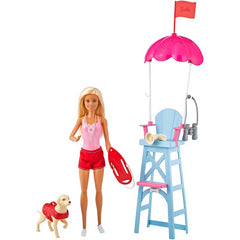 Barbie Sports Lifeguard Doll and Playset - Maqio