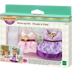 Sylvanian Families Dress up Set Purple and Pink - Maqio