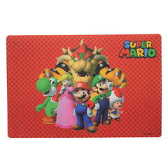 Super Mario Bros Wipeable Place Mats - Set of 4 - Maqio