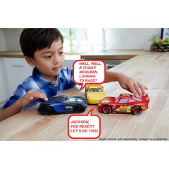 Pixar Cars Jackson Storm Racetrack Talkers Interactive Vehicles - Maqio