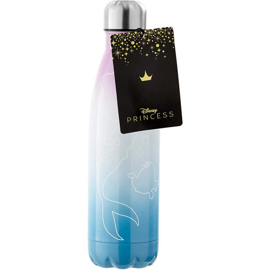 Disney Princess Stainless Steel Water Bottle 500ml for Hot & Cold Drinks