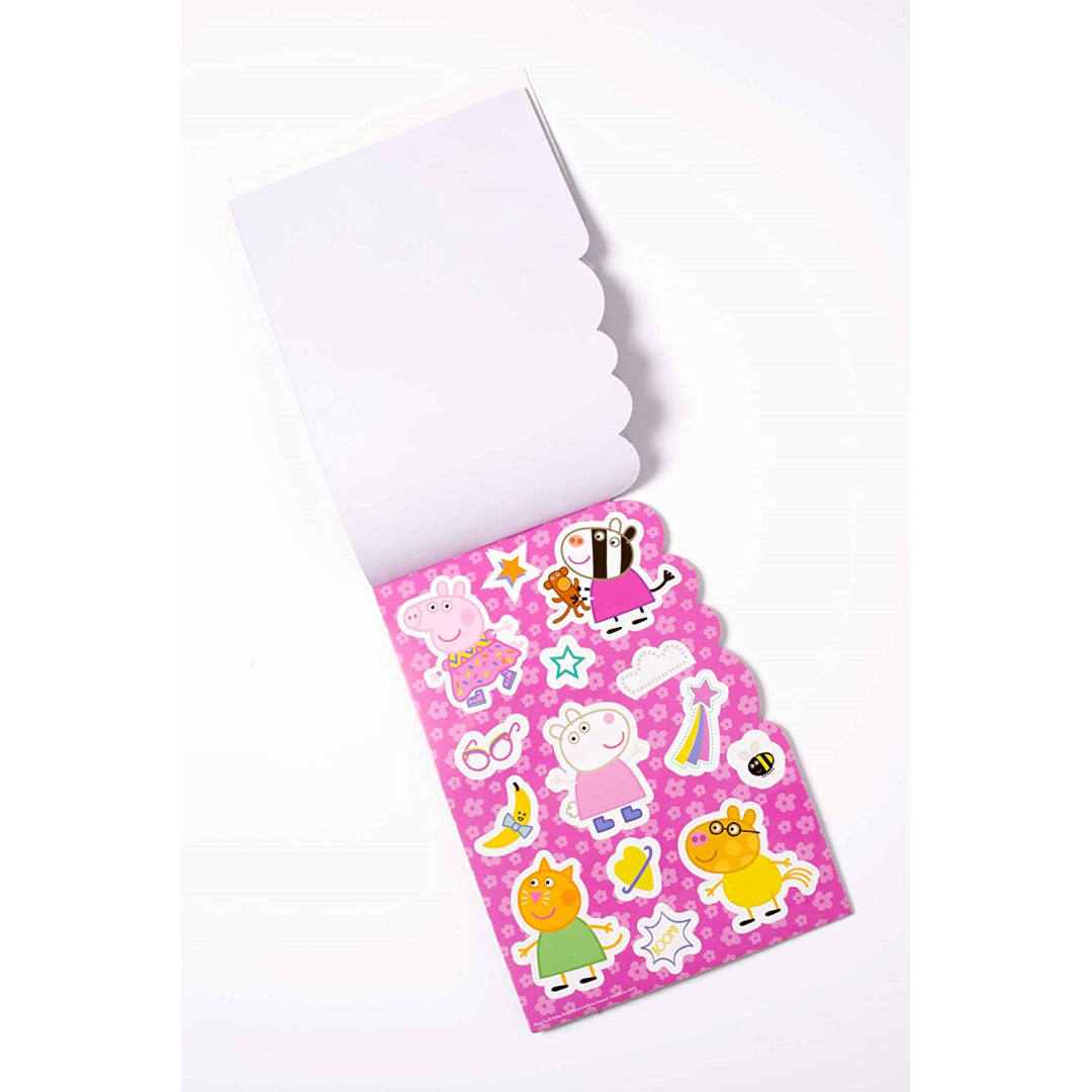 Peppa Pig Shaped Stickers Pad - Maqio