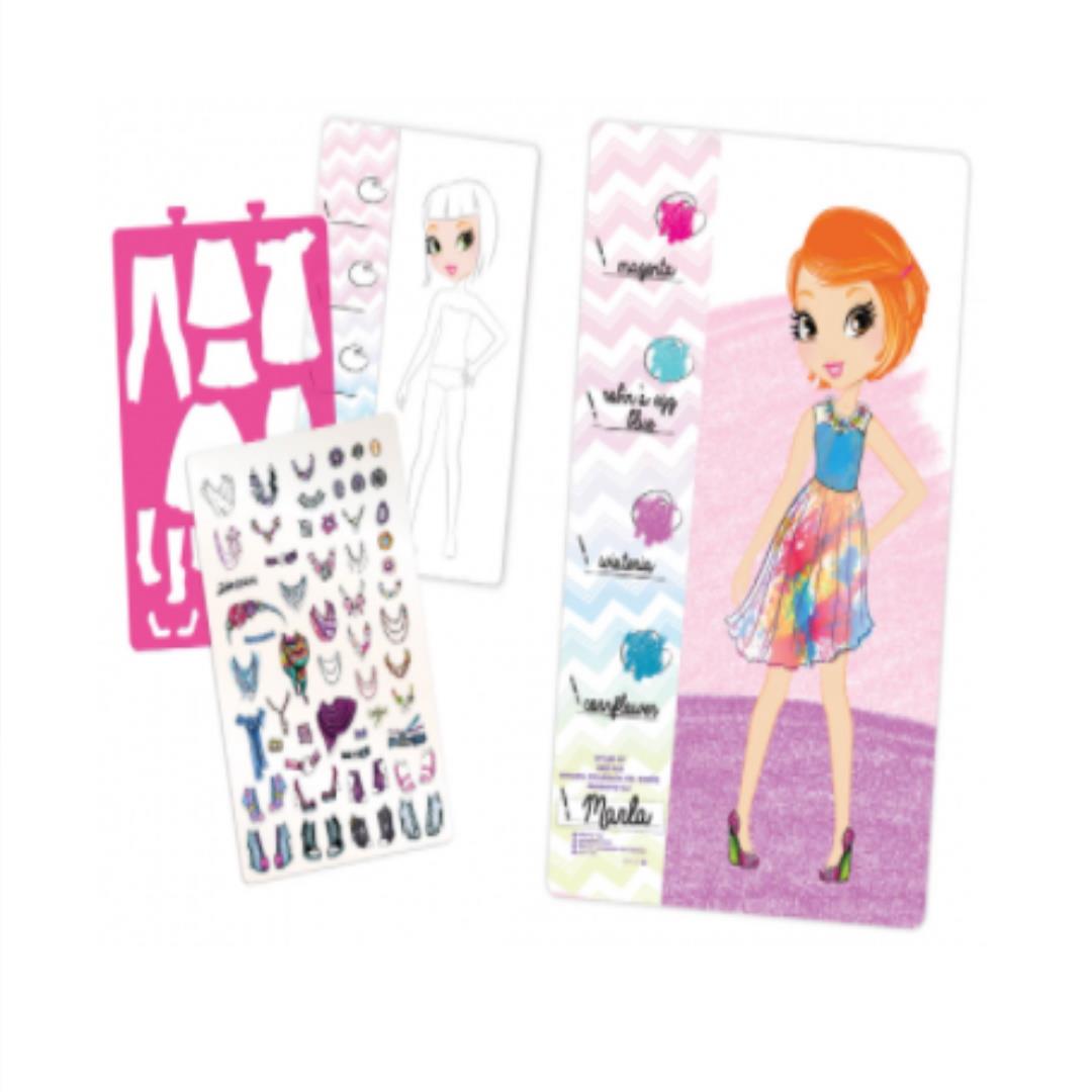 Crayola Creations Fashion Sketch Set 26201 - Maqio