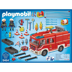 Playmobil Fire Engine Toy Vehicle Playset - Maqio