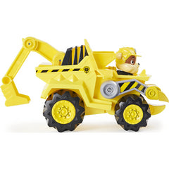 Paw Patrol Dino Rescue Rev Up Vehicle & Mystery Dinosaur Figure - Rubble - Maqio