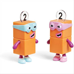 Learning Resources Number Blocks 4 and the Terrible Twos 3pcs