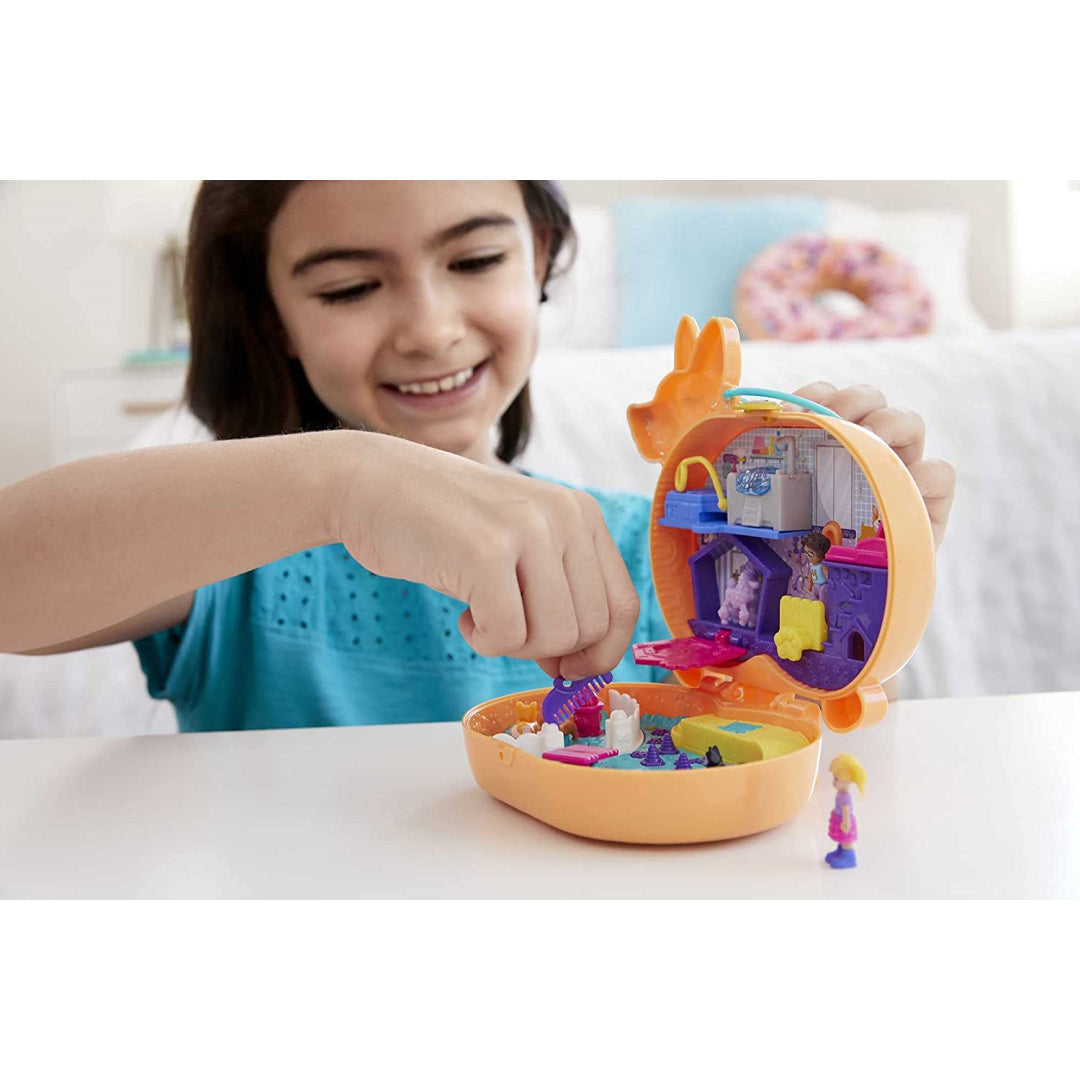 Polly Pocket Corgi Cuddles Compact Playset - Maqio