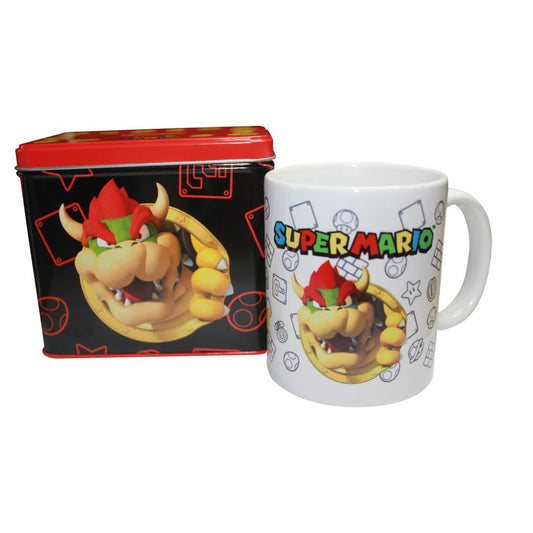 Mario Bros Bowser Mug & Metal Money Saver - Maqio