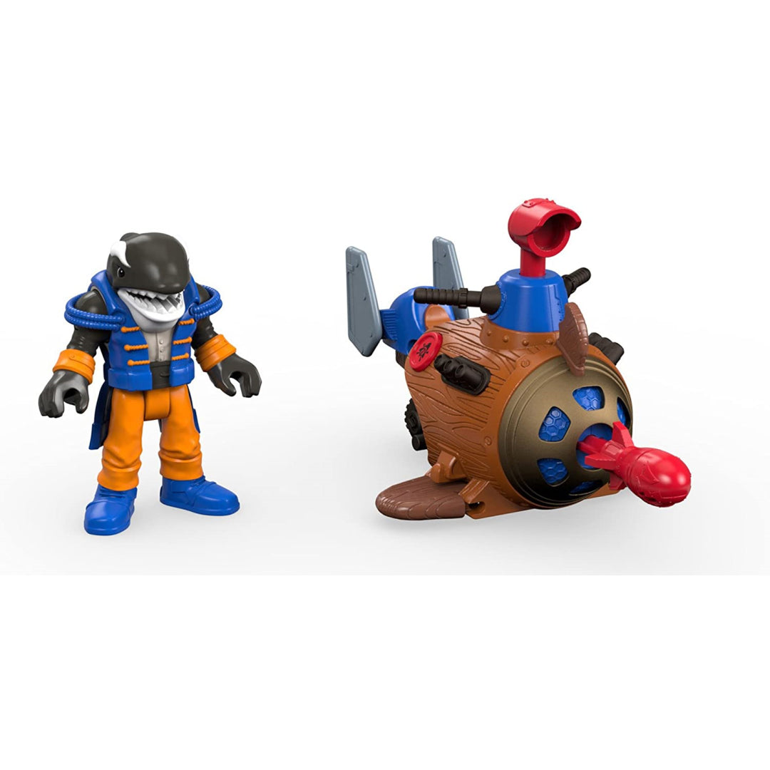 Fisher-Price Imaginext Shark Minisub DTL98 - Maqio