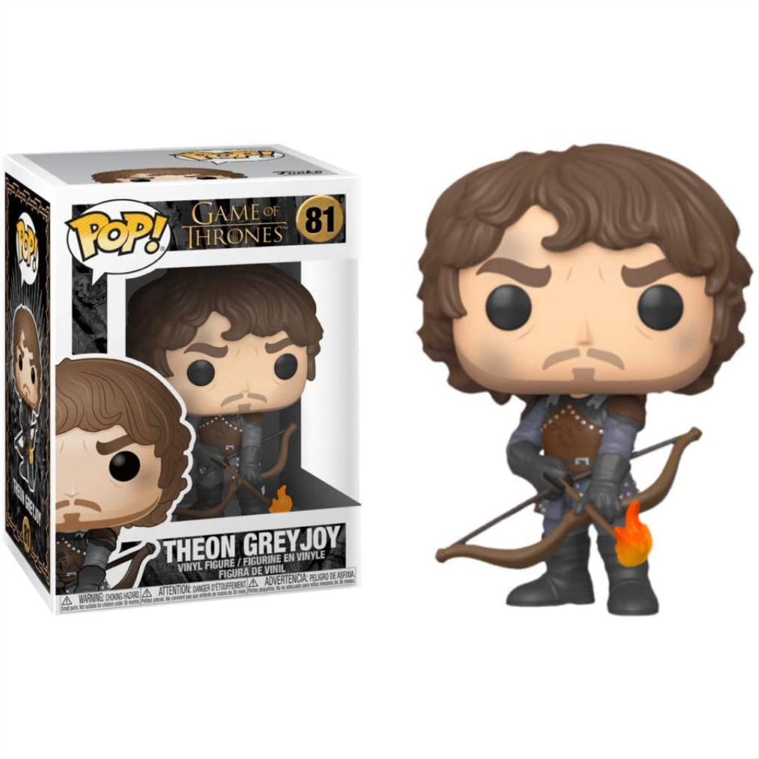 Funko POP 81 TV Game of Thrones Theon Greyjoy w Flaming Arrows - Maqio