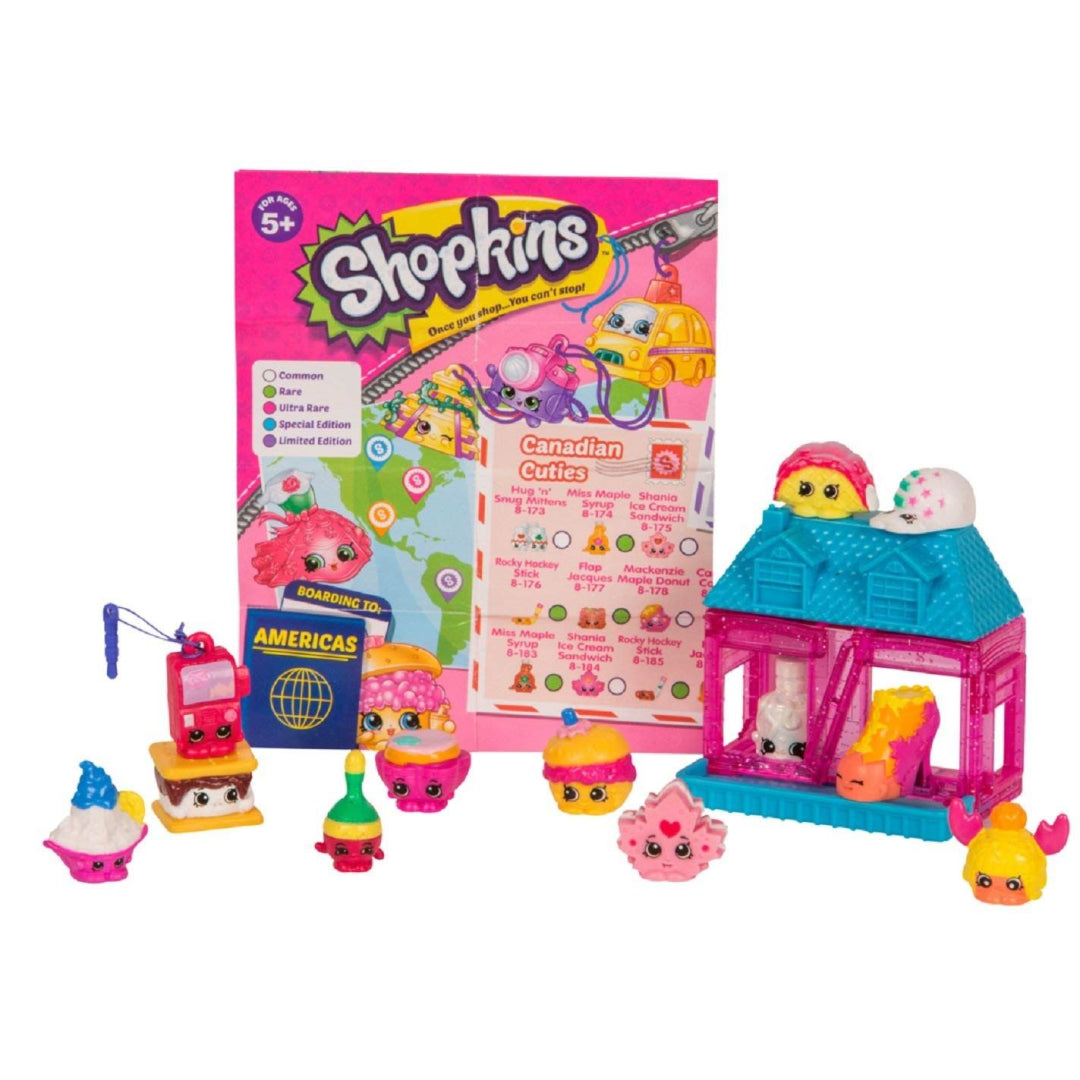 Shopkins Season 8 - World Vacation America 12 Pack Toy - Maqio