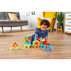 Mega Bloks Building Basics ABC Learning Train - Maqio