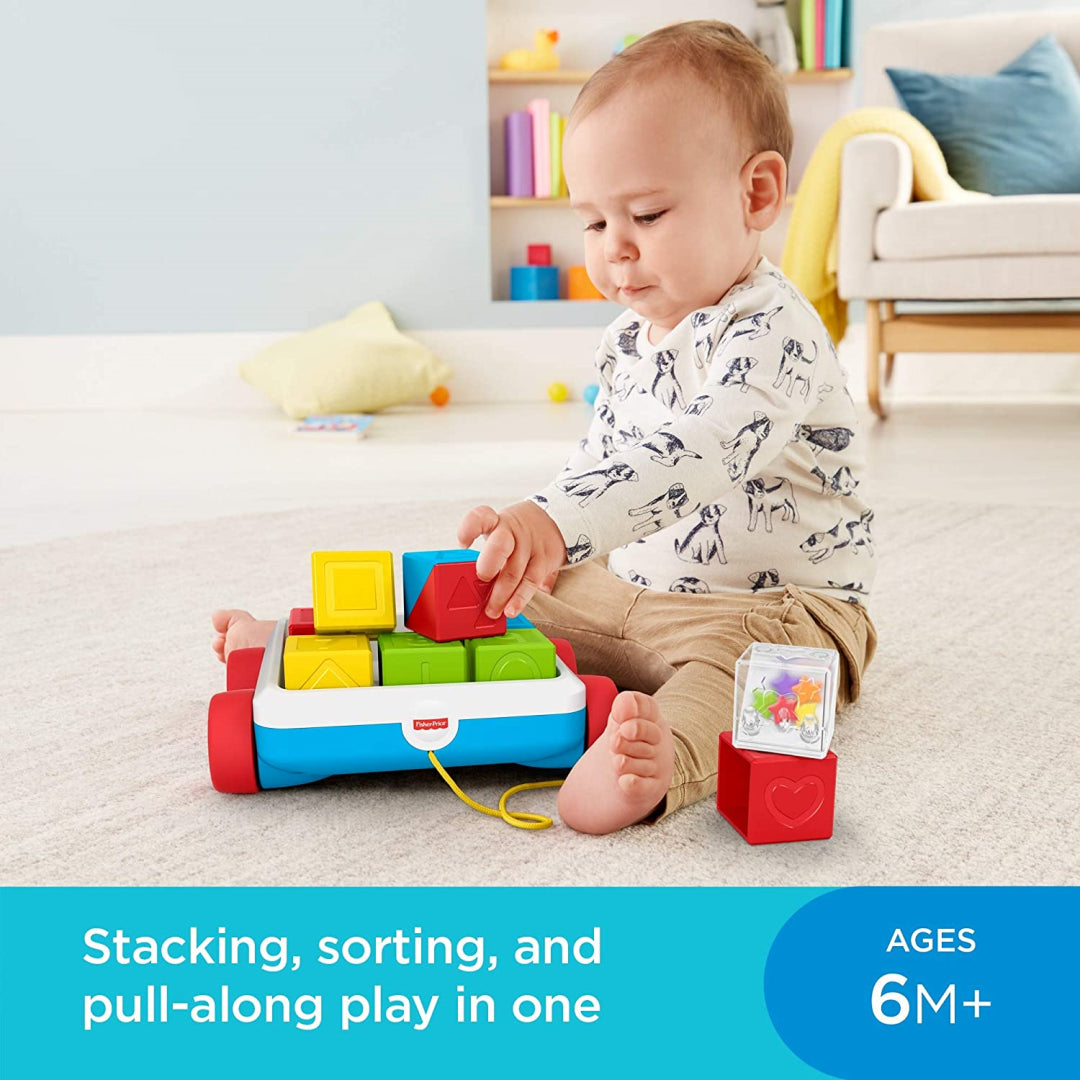 Fisher-Price Pull Along Activity Blocks - Maqio