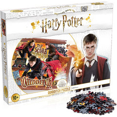 Winning Moves Harry Potter Quidditch 1000-piece Jigsaw Puzzle (White) - Maqio