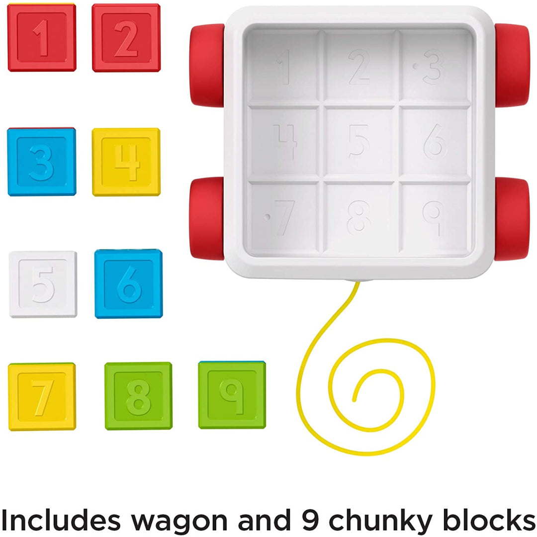 Fisher-Price Pull Along Activity Blocks - Maqio