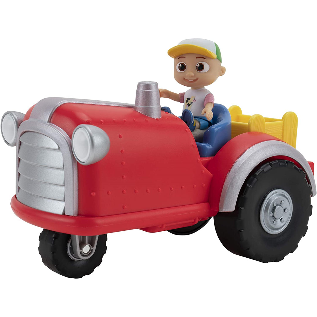 Cocomelon Red Musical Tractor & JJ Action Figure - Maqio