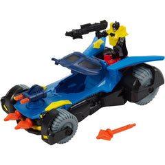 Imaginext Batmobile Batman Car with Dart Launcher Shields and Rotating Cannons