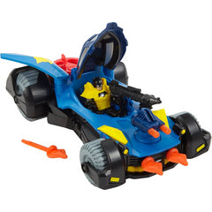 Imaginext Batmobile Batman Car with Dart Launcher Shields and Rotating Cannons