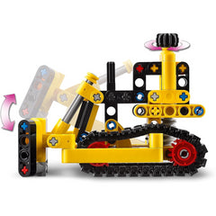 LEGO Technic 42163 Heavy-Duty Bulldozer Set Construction Vehicle