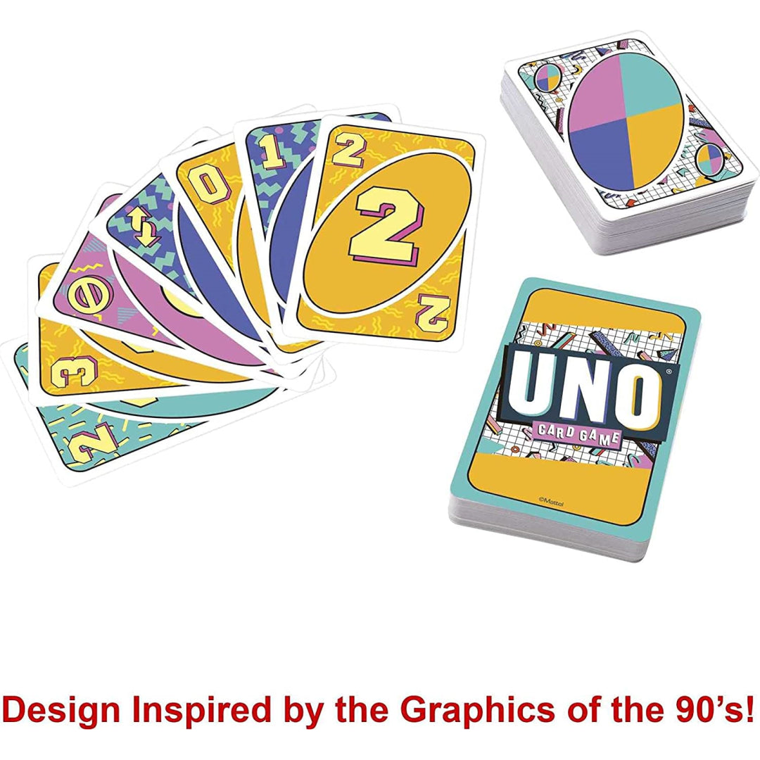 UNO Iconic Series 1990'S Card Game - Maqio