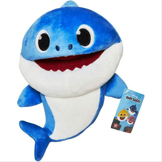 Pinkfong Baby Shark Singing Puppet Santa Shark