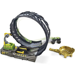 Hot Wheels Monster Trucks Epic Loop Challenge Playset with Twin Mill Monster Truck