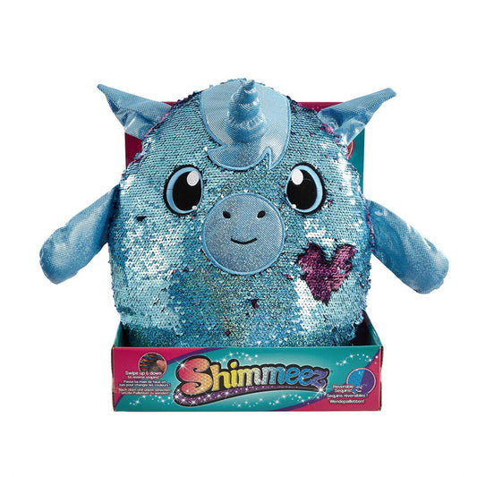 Shimmeez Yaffa the Unicorn Sparkling Sequin Changing Soft Toy - Maqio