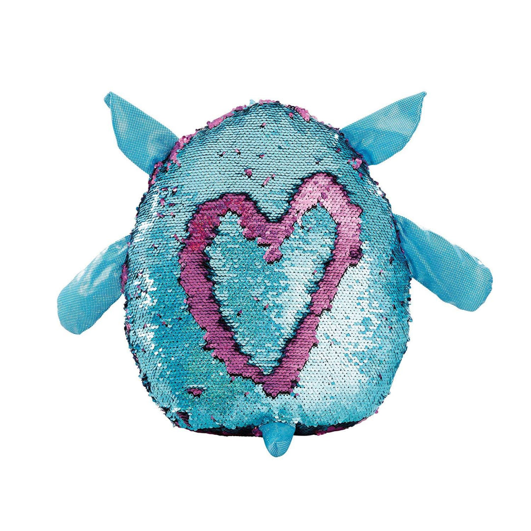 Shimmeez Yaffa the Unicorn Sparkling Sequin Changing Soft Toy - Maqio